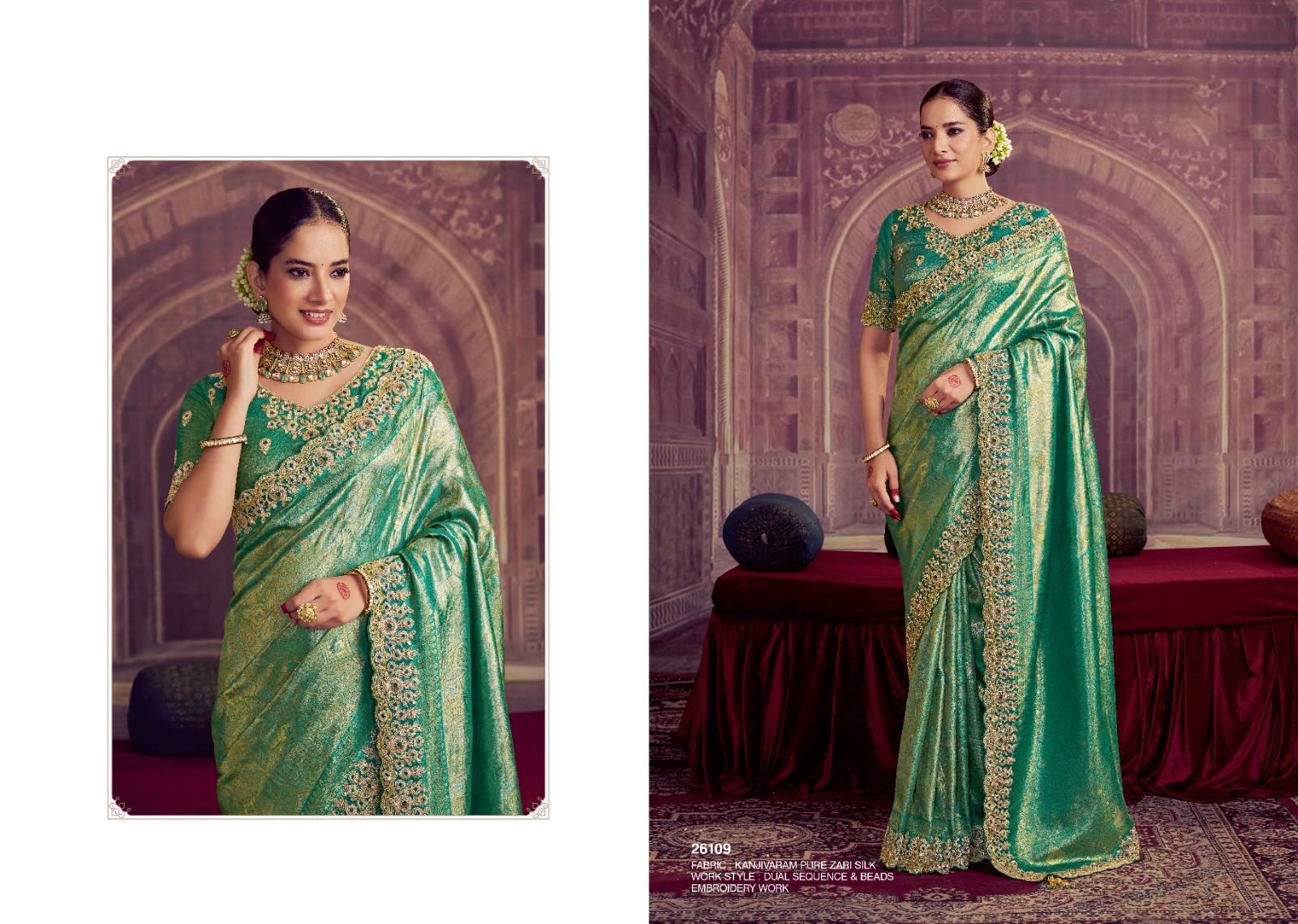 Mahotsav Mohmanthan 26100 Saree wholesale market